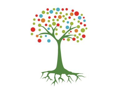 Eko Ağacı Yaprak Şablonu