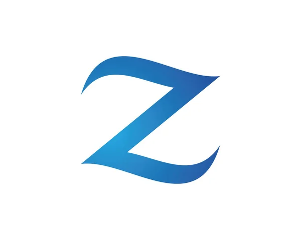 Z Lettera logo Business Template icona vettoriale — Vettoriale Stock
