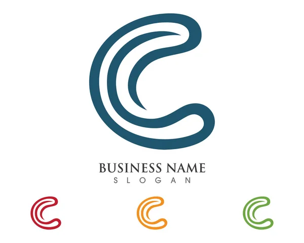 Logo und Symbole des Geschäftskreises — Stockvektor
