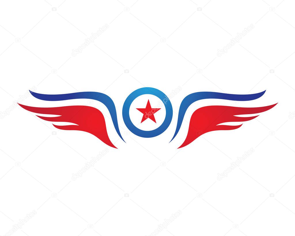 Falcon Logo Template