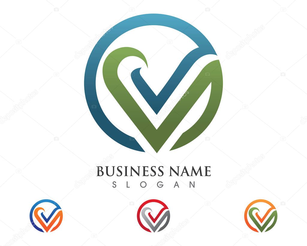 Adoption and community care Logo template vector icon