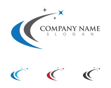 Yıldız logo şablonu