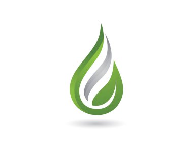 Dalga suyu logo şablonu