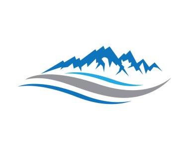 Dağlar Logo şablonu