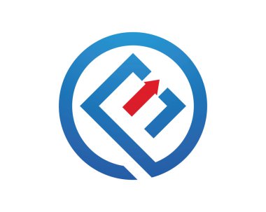  F harfi logo şablonu