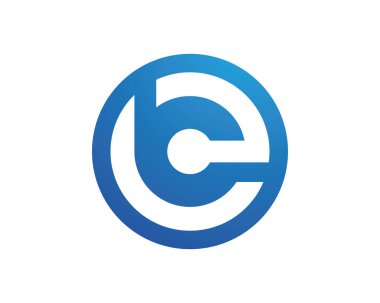 C harfi logo şablonu