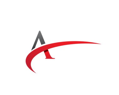 Bir harf logo şablonu