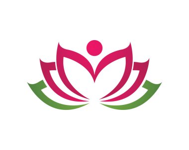 Güzellik Lotus Logo şablonu