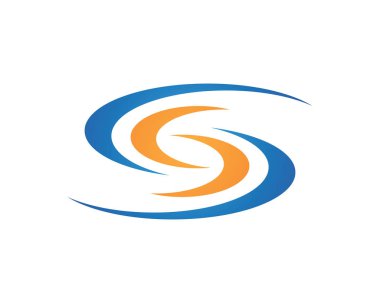 S Harfi Logo şablonu