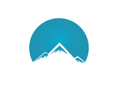Dağlar Logo şablonu