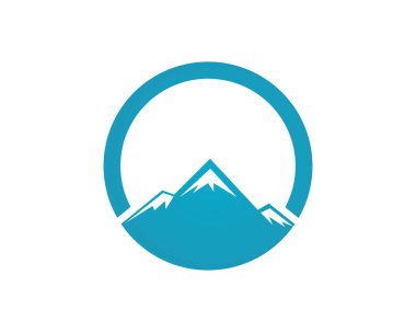 Dağlar Logo şablonu