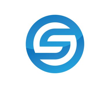 S Harfi Logo şablonu