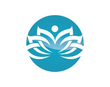 Güzellik Lotus Logo şablonu