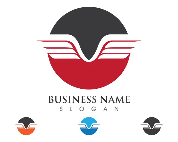 Modèle de logo Falcon — Image vectorielle
