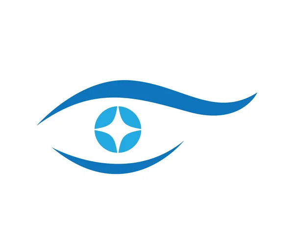 Péče o oči, loga a symboly — Stockový vektor