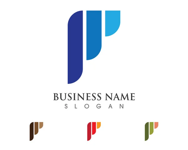 ビジネス金融ロゴ — ストックベクタ