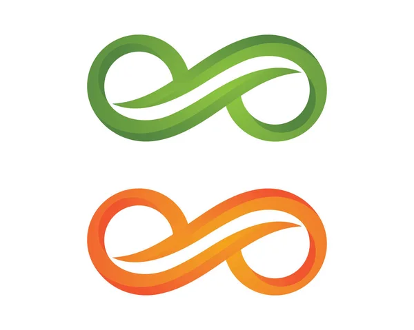 Infinity logo šablona — Stockový vektor