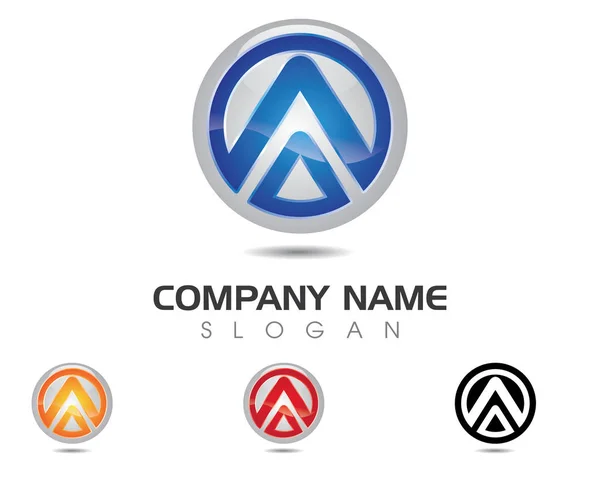 Een brief-logo — Stockvector