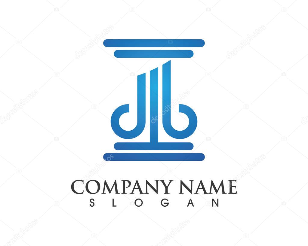 pillar logo template