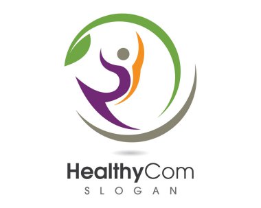 Sağlık Logo şablonu