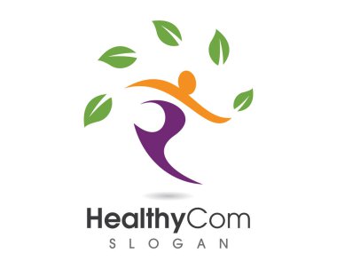 Sağlık Logo şablonu