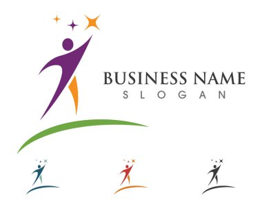 Sağlıklı Yaşam Logosu şablonu
