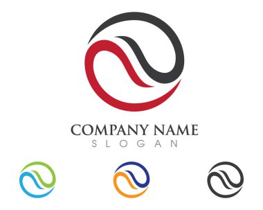 S Harfi Logo şablonu