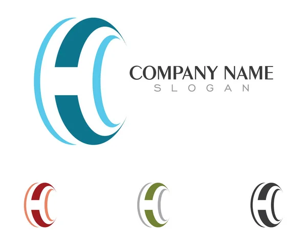 Logo lettre H — Image vectorielle