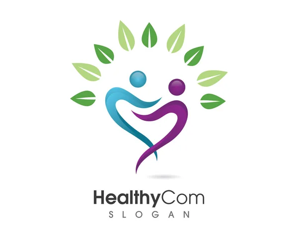 Gezondheid Logo sjabloon — Stockvector