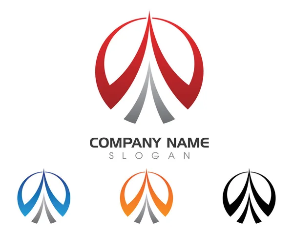 Modelo de logotipo mais rápido —  Vetores de Stock