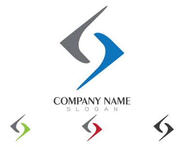 S Harfi Logo şablonu