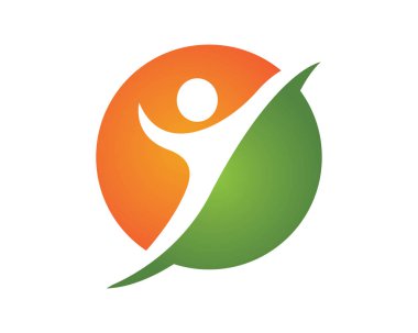 Sağlıklı Yaşam Logosu şablonu