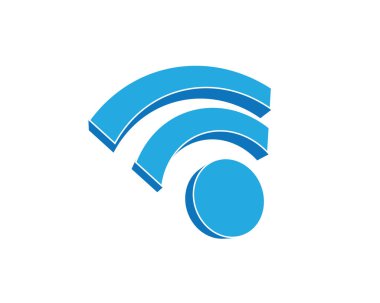 Kablosuz Logo şablonu