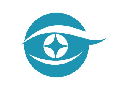  Göz Bakımı vektör logosu tasarımı