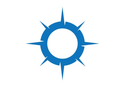 Pusula Logo Şablonu vektörü