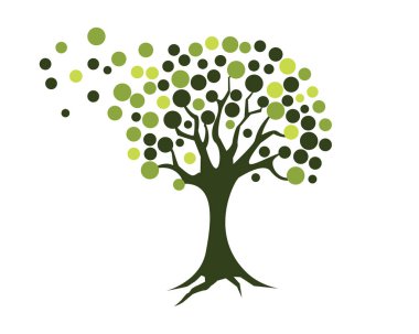 Eko Ağacı Yaprak Şablonu