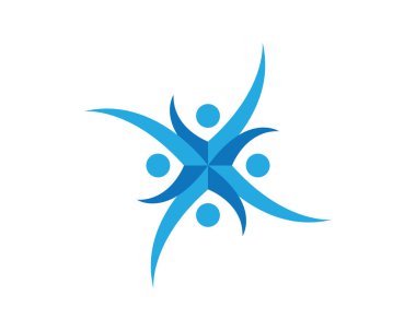 toplum hizmeti Logo şablonu