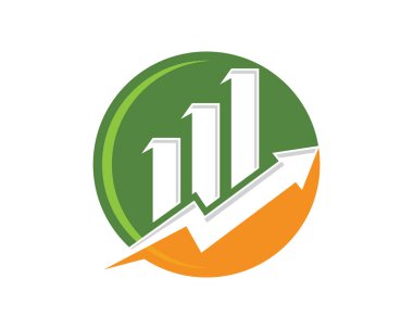 İş finansmanı profesyonel logo şablonu