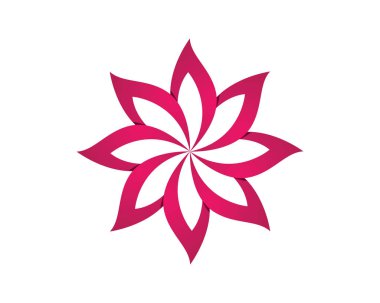 Güzellik vektör logo şablonu