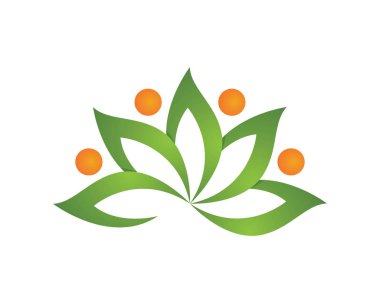 Güzellik vektör logo şablonu