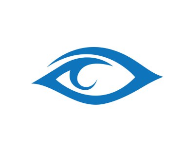 Göz Bakımı vektör logosu tasarımı