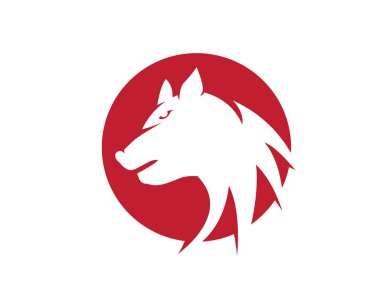 Wolf Logo şablonu