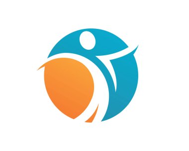 Sağlıklı Yaşam Logosu şablonu