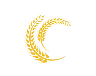 buğday logo şablonu