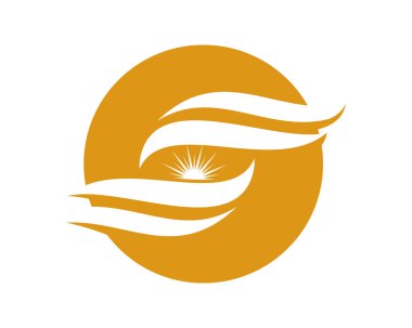 S Harfi Logo şablonu