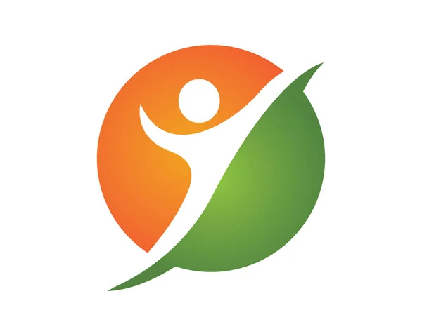Gezonde Life Logo sjabloon — Stockvector