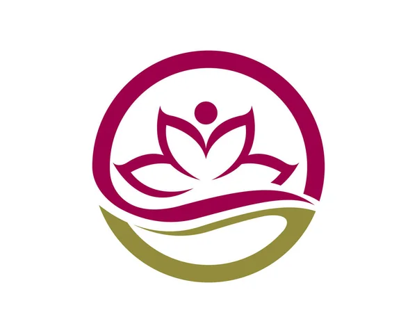Belleza Vector logo Plantilla icono — Vector de stock