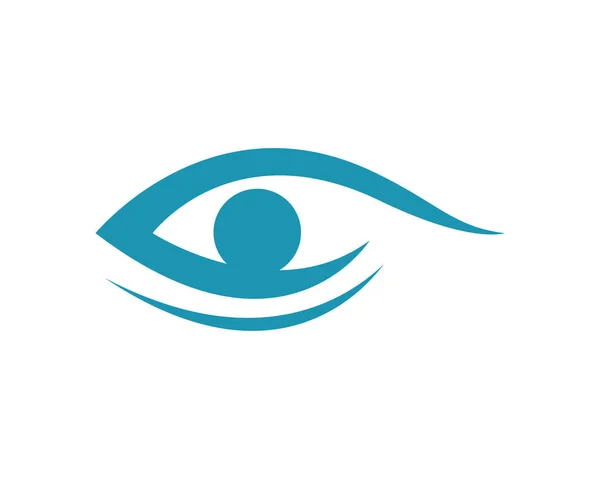Desain logo vektor Eye Care - Stok Vektor