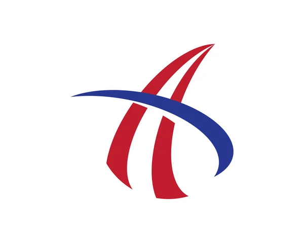 H briefsjabloon Logo vector — Stockvector