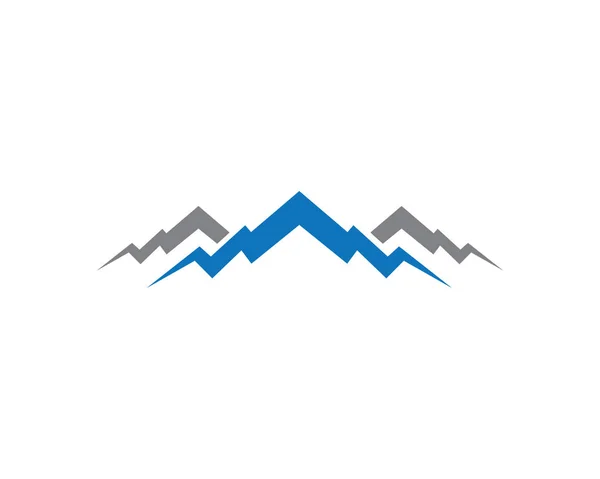 Dağlar Logo şablonu — Stok Vektör